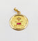 Pendentif Augis - Pendentif médaille d'amour en or 18k, diamant et rubis 58 Facettes A07471