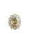 Bague 52 Pompadour - Bague en or blanc et platine, diamant jaune 58 Facettes adadda