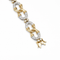 Bracelet Bracelet vintage en deux ors et diamants 58 Facettes 1.0001518/1