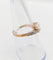 Bague 54 Bague trèfle antique en or rose, platine, perles et diamants 58 Facettes A06880