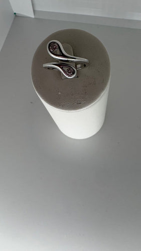 Bague 55 Bague toi et moi en or blanc et diamants 58 Facettes Bague 64652
