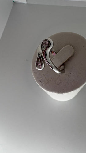 Bague 55 Bague toi et moi en or blanc et diamants 58 Facettes Bague 64652