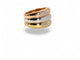 Bague 52 Trois Lumières - Bague trois ors et diamants 58 Facettes fb1