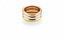Bague 52 Trois Lumières - Bague trois ors et diamants 58 Facettes fb1