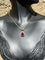 Collier Collier en or jaune avec rubis 6,19 ct et diamants 58 Facettes Collier