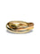 Bague 52 Cartier Trinity - Alliance en or 18K 58 Facettes 1998