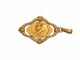 Pendentif Médaille religieuse en or jaune 58 Facettes Médaille
