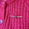 Broche Broche barrette trèfle en or rose 14K et diamants 58 Facettes REF24081-244