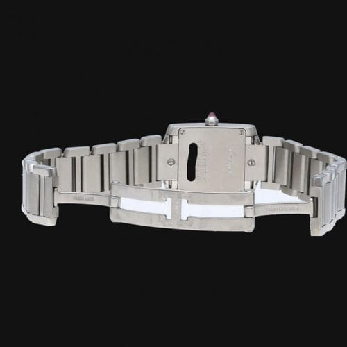 Montre Cartier Tank Française - Montre en acier 58 Facettes MT45640