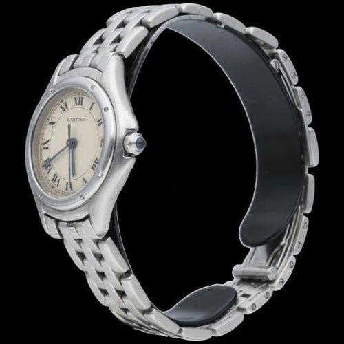 Montre Cartier - Montre Cougar Panthère en acier 58 Facettes MT45919
