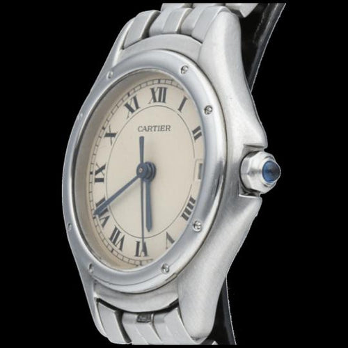 Montre Cartier - Montre Cougar Panthère en acier 58 Facettes MT45919