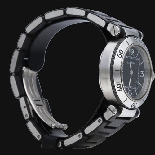 Montre Cartier Pasha Seatimer - Montre en acier 58 Facettes MT45778