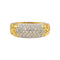 Bague 56 Bague en or jaune et diamants 58 Facettes 5166394RV