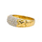 Bague 56 Bague en or jaune et diamants 58 Facettes 5166394RV