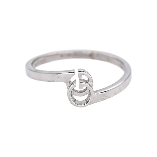 Bague 54 Gucci GG Running - Bague en or blanc 58 Facettes 5276271RV