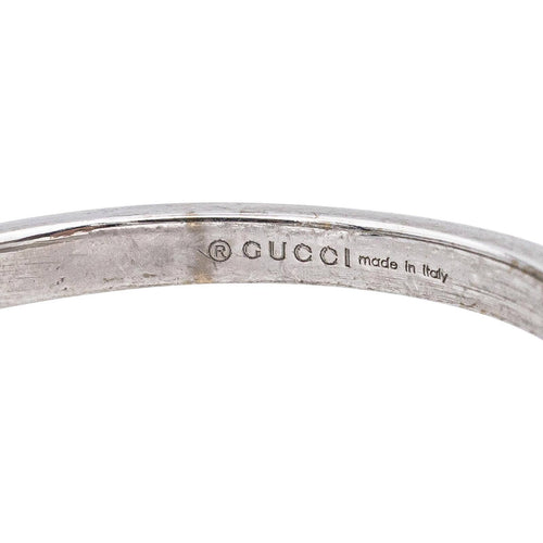 Bague 54 Gucci GG Running - Bague en or blanc 58 Facettes 5276271RV