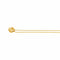 Collier Collier maille boule en or jaune 58 Facettes 5215788CN