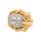 Bague 51 Bague cocktail en or jaune, or blanc et diamants 58 Facettes 5348121CN
