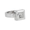 Bague 52 Chopard Happy Diamonds - Bague en or blanc et diamant 58 Facettes 5376538CN