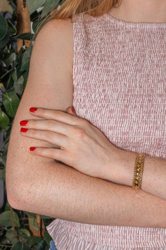 Bracelet Bracelet en or rose 58 Facettes 5526835CN