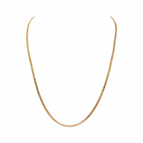 Collier Collier maille souple en or rose 58 Facettes 5471462CN