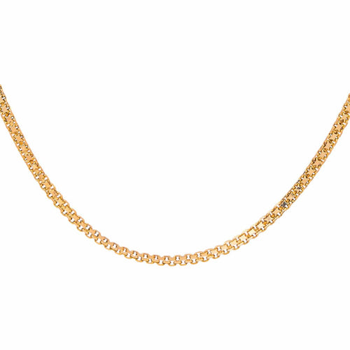 Collier Collier maille souple en or rose 58 Facettes 5471462CN