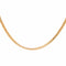 Collier Collier maille souple en or rose 58 Facettes 5471462CN