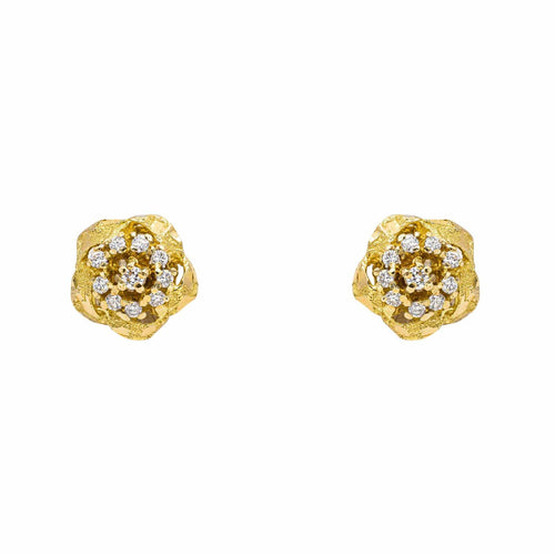 Boucles d'oreilles Boucles d'oreilles en or jaune et diamants 58 Facettes 4815898CN