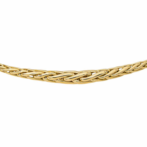 Collier Collier maille palmier en or jaune 58 Facettes 5447671CN