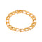 Bracelet Bracelet maille gourmette en or rose 58 Facettes 5459898CN