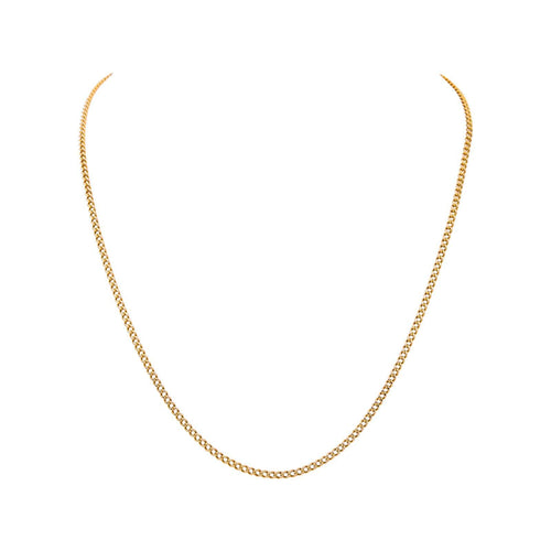 Collier Collier maille gourmette en or jaune 58 Facettes 5561529CN