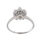 Bague 57.5 Marguerite - Bague en or blanc et diamants 58 Facettes 5450148CN