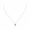 Collier Mauboussin Vie, Volupté & Passion - Collier en or blanc et rubis 58 Facettes 5417149CN