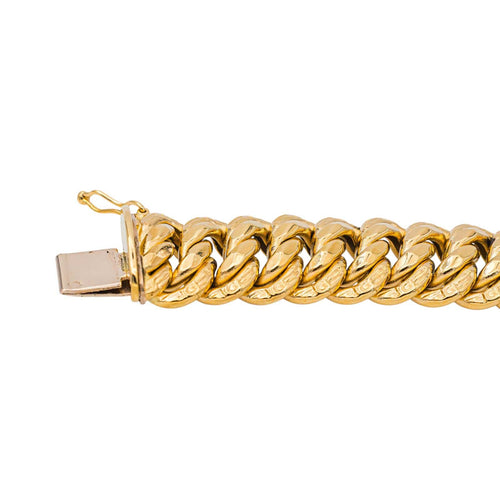 Bracelet Bracelet maille américaine en or jaune 58 Facettes 5439763CN