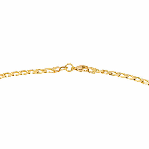 Collier Collier maille gourmette en or jaune 58 Facettes 5450829CN