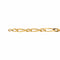 Collier Collier maille Figaro en or jaune 58 Facettes 5460453CN