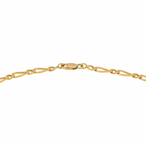 Collier Collier maille Figaro en or jaune 58 Facettes 5460453CN