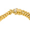 Bracelet Bracelet maille américaine en or jaune et blanc 58 Facettes 5480665CN