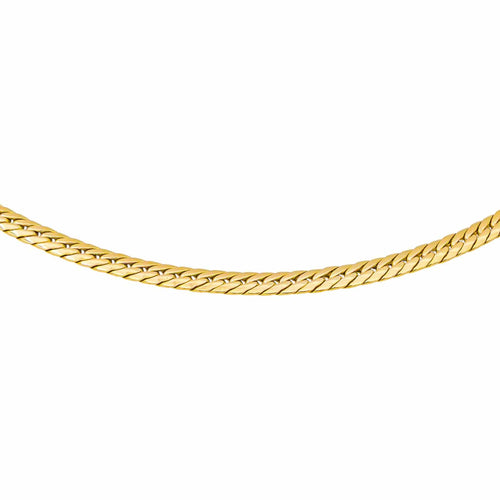 Collier Collier maille anglaise en or jaune 58 Facettes 5481046CN