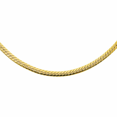 Collier Collier maille anglaise en or jaune 58 Facettes 5481046CN