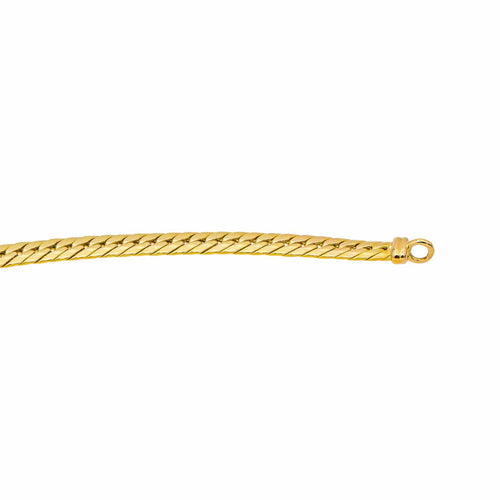 Collier Collier maille anglaise en or jaune 58 Facettes 5481046CN