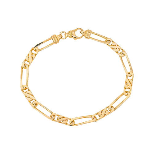 Bracelet Bracelet maille cheval en or jaune 58 Facettes 5524450CN