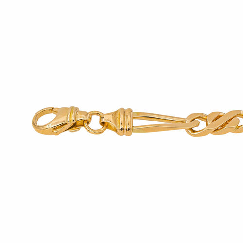 Bracelet Bracelet maille cheval en or jaune 58 Facettes 5524450CN