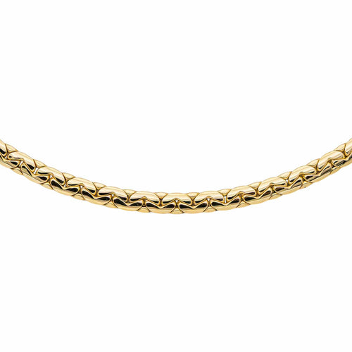 Collier Collier maille haricot en or jaune 58 Facettes 5470053CN