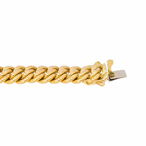 Bracelet Bracelet maille américaine en or jaune 58 Facettes 5481964CN