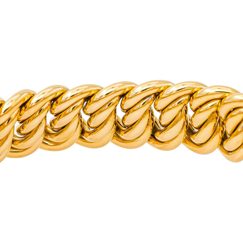 Bracelet Bracelet maille américaine en or jaune 58 Facettes 5481964CN