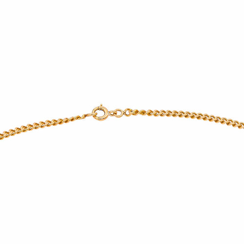 Collier Collier maille gourmette en or rose 58 Facettes 5561532CN