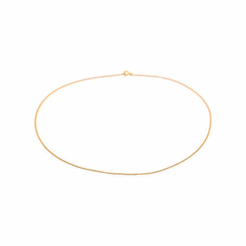 Collier Collier maille gourmette en or rose 58 Facettes 5565605CN