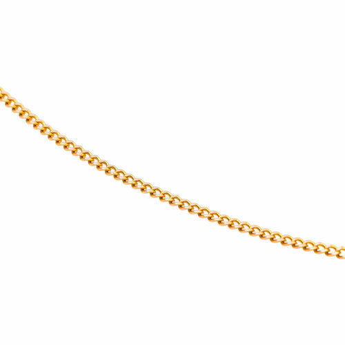 Collier Collier maille gourmette en or rose 58 Facettes 5565605CN