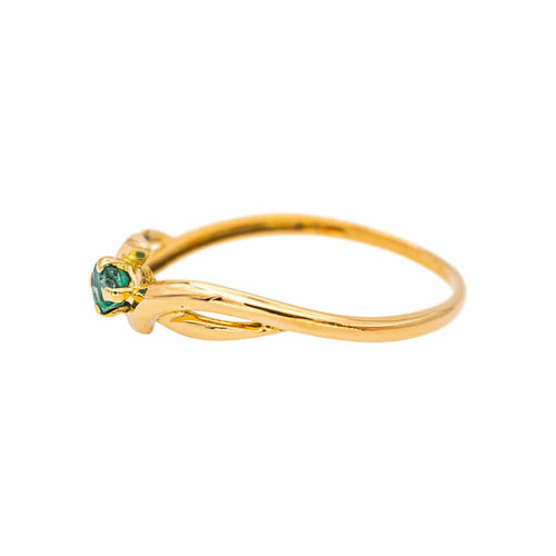 Bague 52 Bague en or jaune et émeraude 58 Facettes 5538427RV